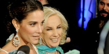 Juana Viale, en la previa de l ceremonia del "Martín Fierro" de 2017. (La Voz/ Archivo)