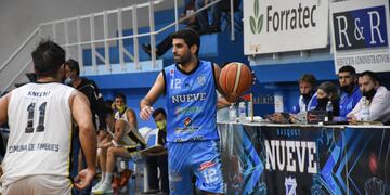 Segunda victoria al hilo del 9 de Morteros en el Federal de Básquet