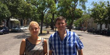 Carla Boidi y Lisandro Mársico quieren saber sobre el convenio con la UTN, que permitía relevar los árboles en Rafaela