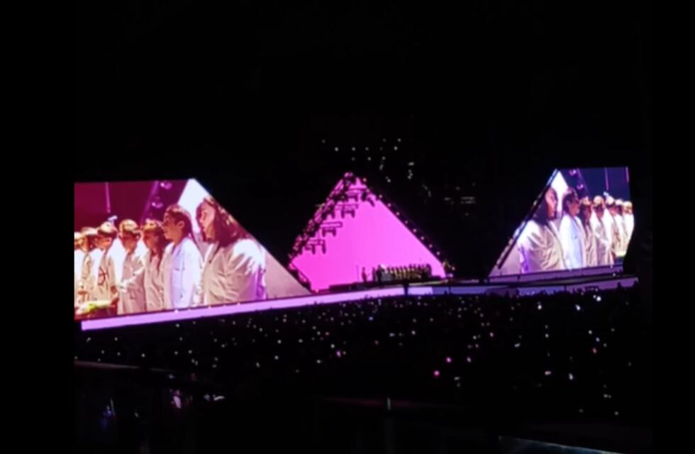 La noche mágica que vivió un coro de escuelas rurales junto a Tan Biónica en Córdoba