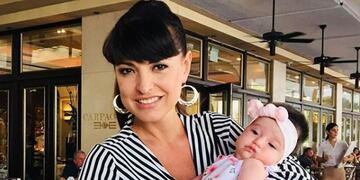 Así está hoy Hannah, la tierna hija de 5 años de Andrea Estévez