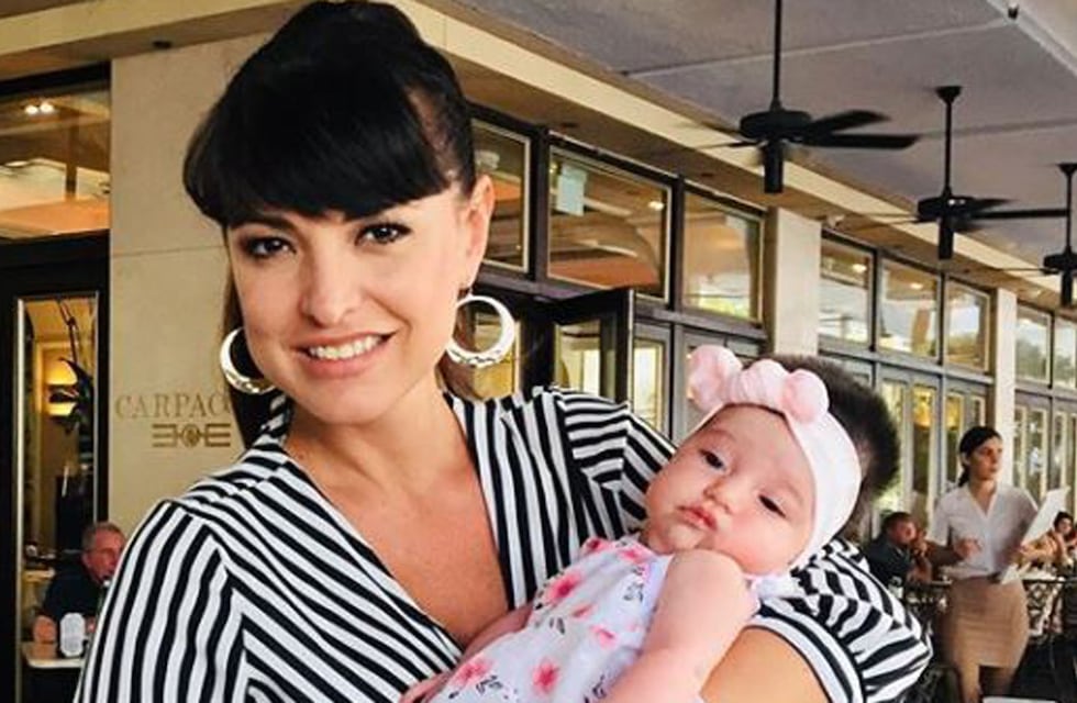 Así está hoy Hannah, la tierna hija de 5 años de Andrea Estévez