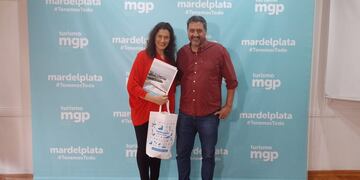 La artista fue reconocida por el Ente Municipal de Turismo en uno de sus mejores momentos.