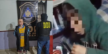 La detención de la Policía Bonaerense.