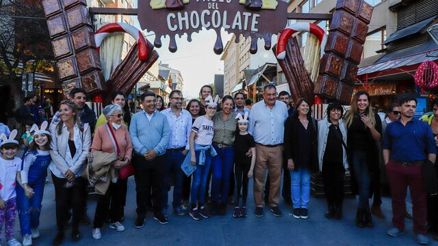 Bariloche recibió a miles de turistas este año en la Fiesta Nacional del Chocolate.