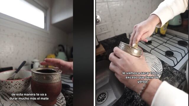 Así es la forma correcta de limpiar un mate: el paso a paso