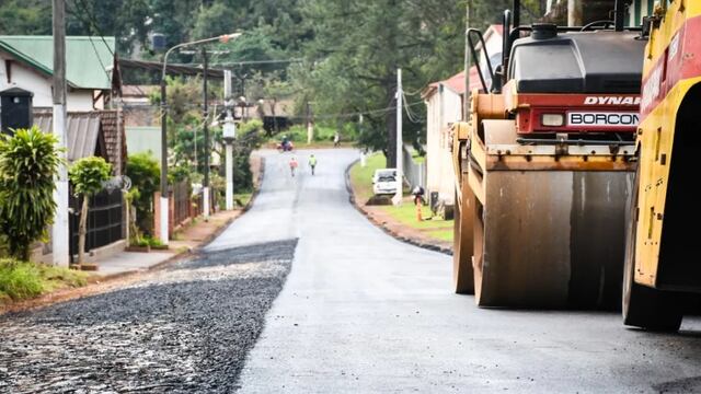 Continúan ejecutando el Master Plan de obras viales en Eldorado.