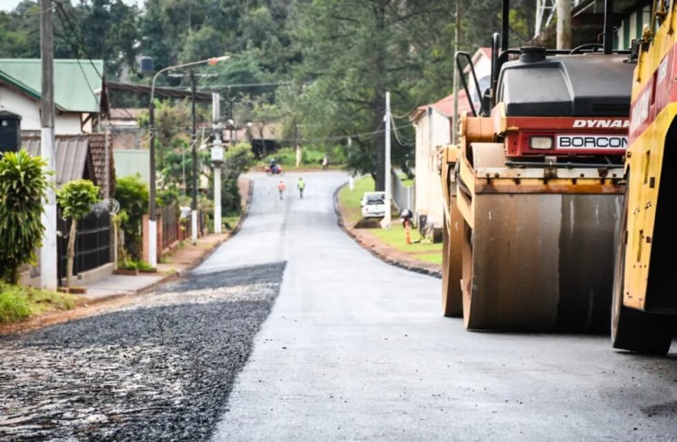 Continúan ejecutando el Master Plan de obras viales en Eldorado