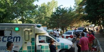 Murió un joven de 24 años tras arrojarse al río en el balneario "Las 7 Cascadas" en La Falda. (Foto: 24 Crónica Cosquín HD).