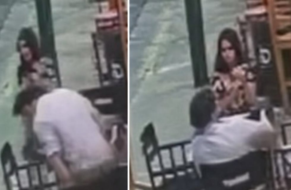 Puerto Iguazú: cámaras captaron a una pareja que cenó en una pizzería y se fue sin pagar