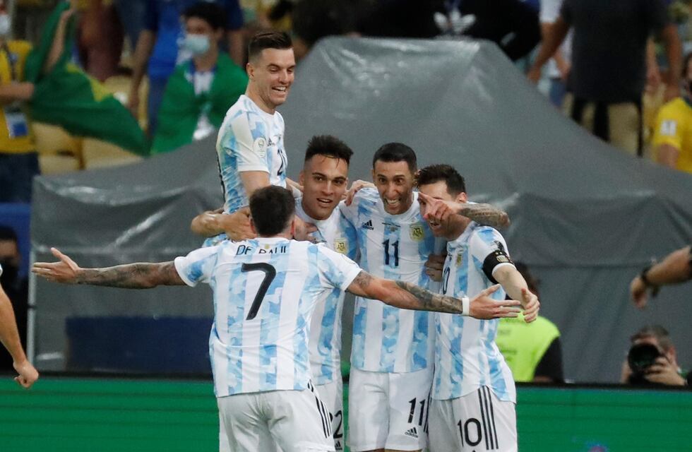 Final de la Copa América: las mejores jugadas del primer tiempo entre Argentina y Brasil