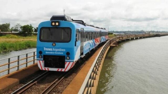 Estiman que próximamente retornaría el servicio del tren Posadas-Encarnación.