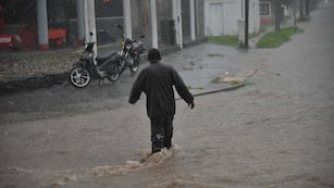 Fuertes lluvias en diferentes puntos de la provincia de Córdoba. (Facundo Luque / La Voz / Ilustrativa)
