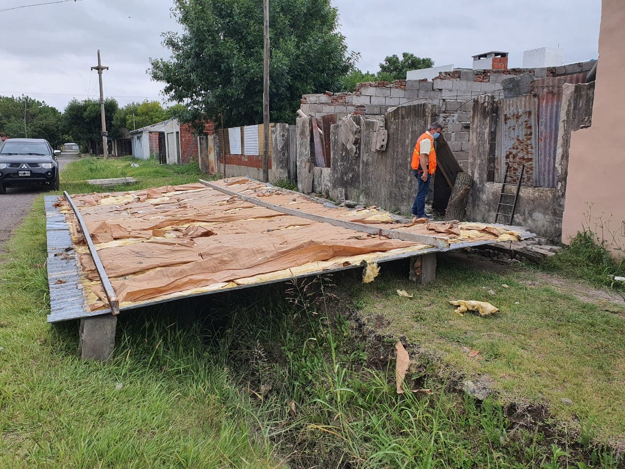 La provincia asiste a localidades afectadas por el temporal ocurrido el último fin de semana