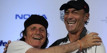 La emoción de José Luis Clerc al hablar de la salud de Guillermo Vilas.