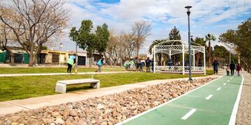 Maipú continúa trabajando en su plan de obras y mantenimiento de espacios verdes