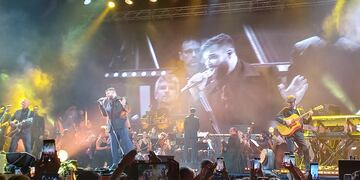 Un estadio colmado de fans disfrutó de principio a fin el concierto del boricua en nuestra provincia.