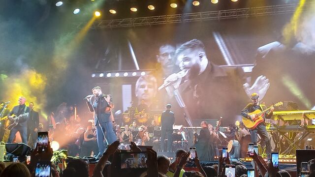 Un estadio colmado de fans disfrutó de principio a fin el concierto del boricua en nuestra provincia.