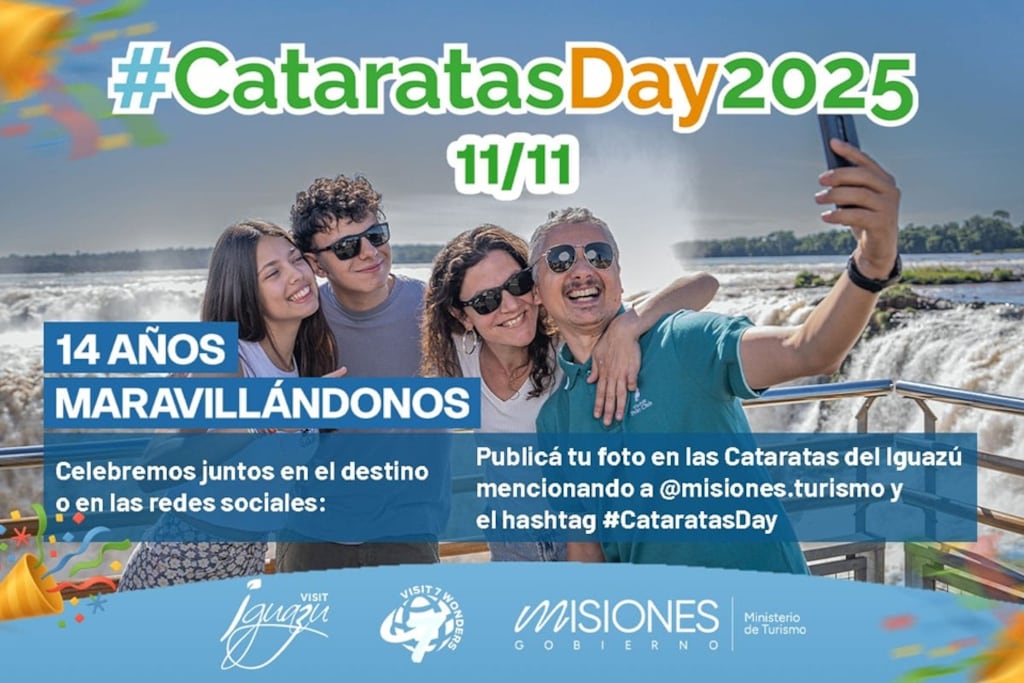 Iguazú celebra el CataratasDay con promociones, rondas de negocios y una final nacional de emprendedores.