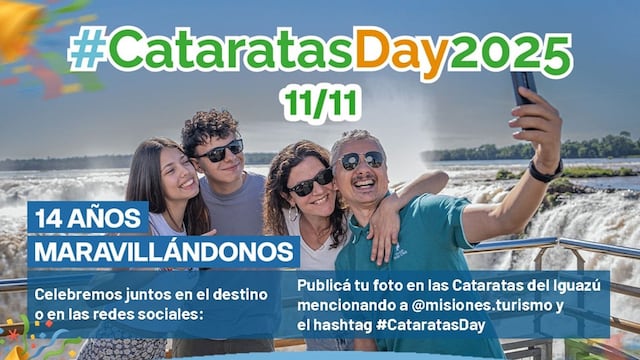 Iguazú celebra el CataratasDay con promociones, rondas de negocios y una final nacional de emprendedores.