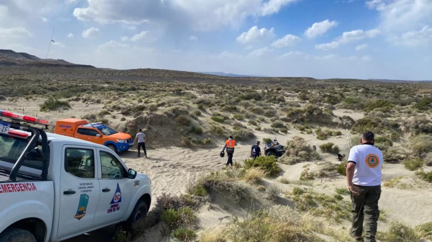 Encontraron la camioneta de los jubilados y continúan sus búsquedas