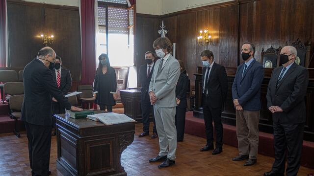Echevarría juró como camarista penal