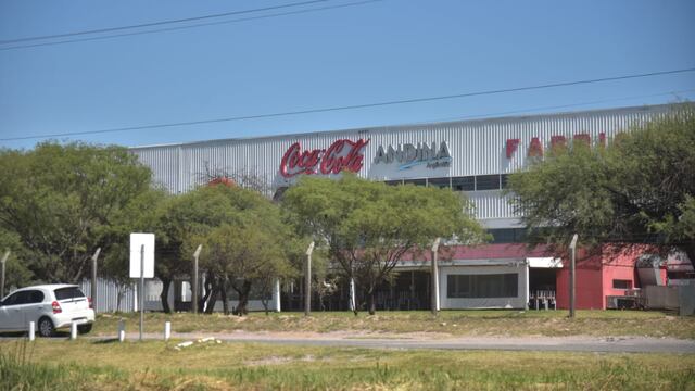 La planta de Coca-Cola Andina en Córdoba.