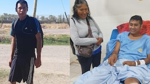 Ángel Vicente Choque, el argentino internado en Bolivia.