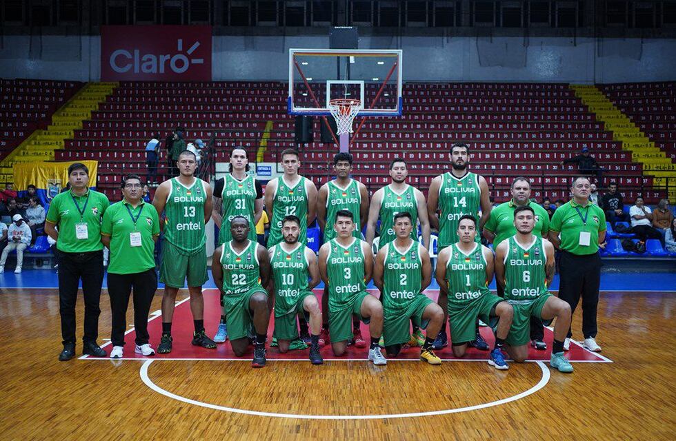 Gonzalo Britos integró el cuerpo técnico de la Selección Boliviana de Básquet en el pre clasificatorio a la Americup 2025
