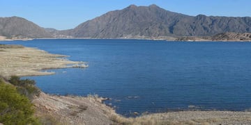 Sector norte del Dique potrerillos