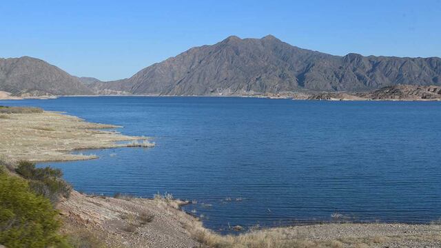 Sector norte del Dique potrerillos
