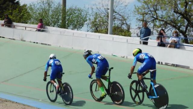 Ciclismo de pista. Juveniles de San Luis