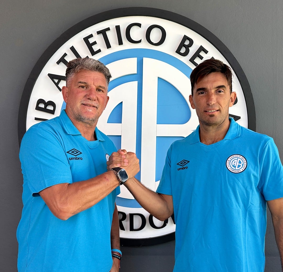 Franco Peppino está de vuelta en Belgrano. (Prensa Belgrano)