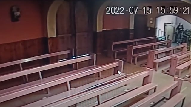 El ladrón que robó en la iglesia en Alvear fue identificado con un sistema de reconocimiento facial.