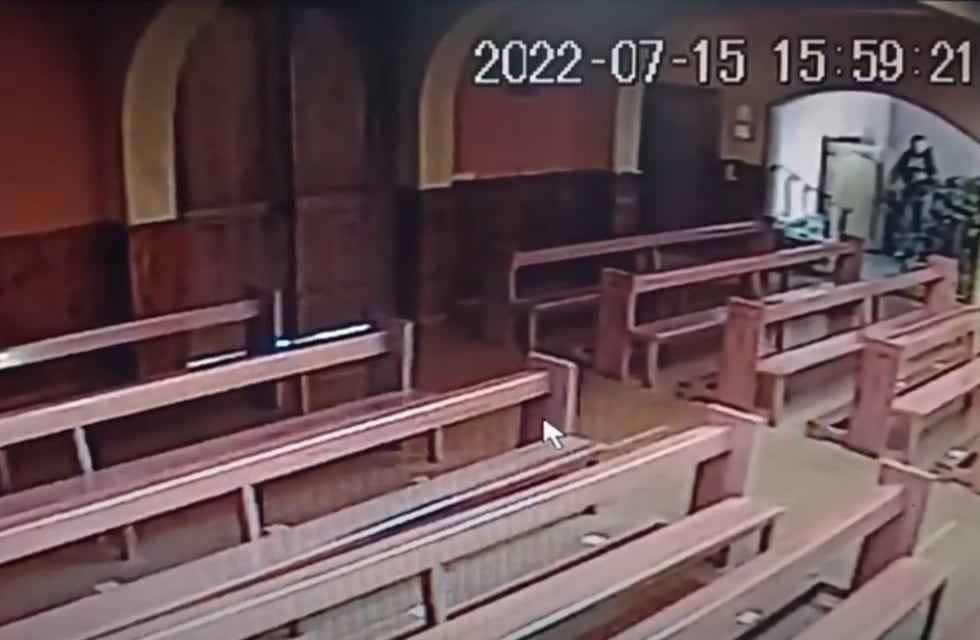 Con un sistema de reconocimiento facial identificaron al ladrón de iglesias