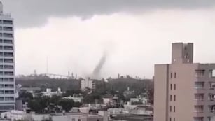 Se produjo un tornado en el interior de Córdoba. (Gentileza)