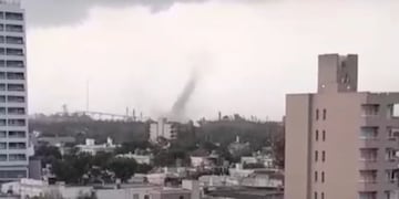 Se produjo un tornado en el interior de Córdoba. (Gentileza)