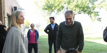 Luis Castellano recorrió las instalaciones de APADIR