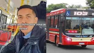 Un chofer contó cuánto cobra al mes.