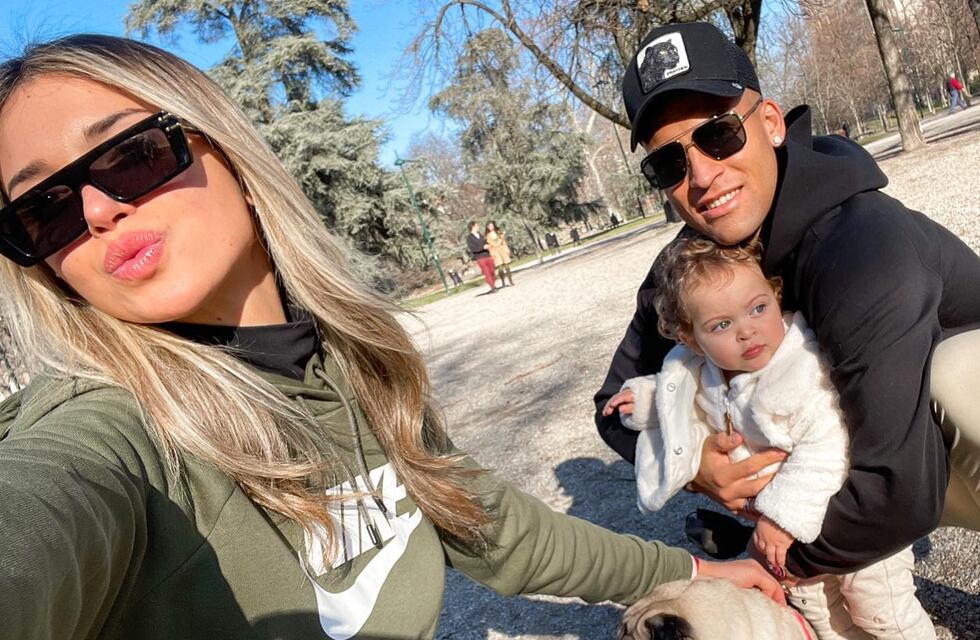 Habló Agustina Gandolfo tras el positivo de Covid de Lautaro Martínez que no lo dejará jugar con la Selección