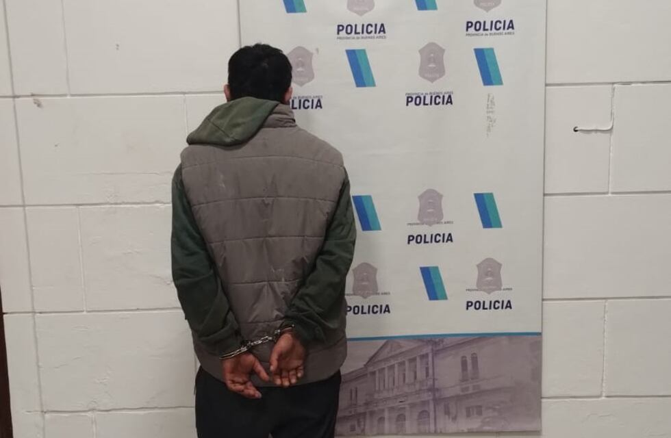 Tres Arroyos: quiso robar herramientas y materiales del patio de un domicilio y fue aprehendido