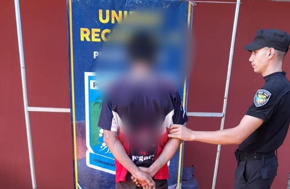 Comandante Andresito: detienen a un joven por robo de batería