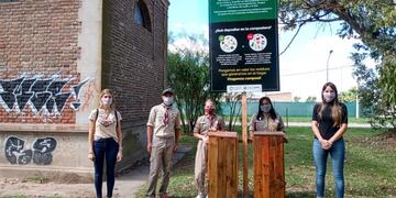 Presentaron una compostera comunitaria en Rafaela