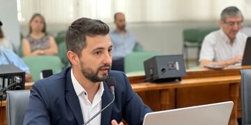 El concejal del PJ Juan Senn