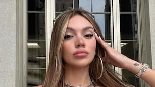 Sasha Ferro paralizó Instagram con un corpiño de encaje y transparencias