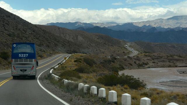 Las municipalidades de Las Heras y Luján de Cuyo quieren instalar radares enla Ruta Internacional y controlar la velocidad de los vehículos, también cobrar multas. Gentileza Los Andes