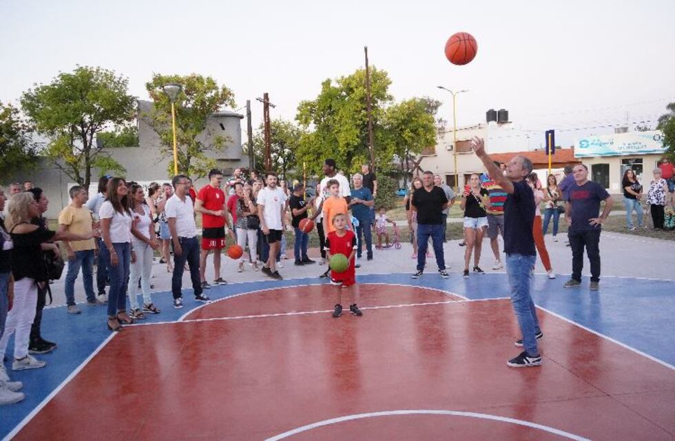 Nuevas canchas de básquet de 3x3 en la ciudad