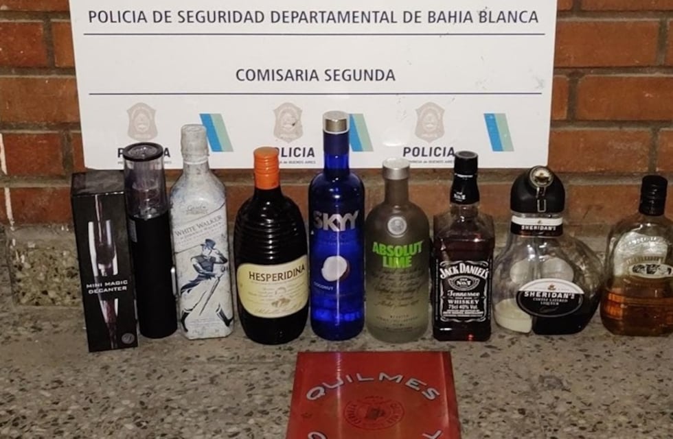 Robó botellas de una vinería y fue detenido