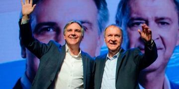 PJ: Martín Llaryora y Juan Schiaretti rumbo a las elecciones 2023.