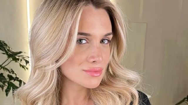 Camila Homs cautivó de microbikini y jean.